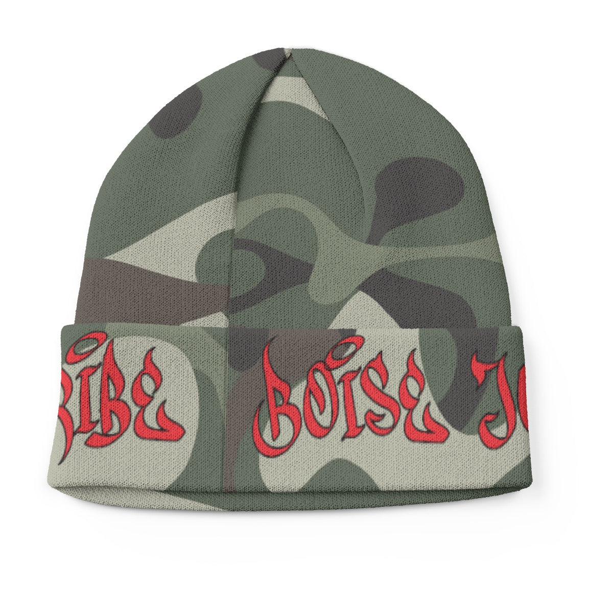 Boise Jungle Tribe Camo Beanie